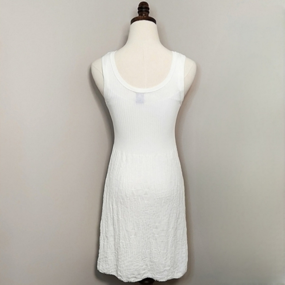 M By MISSONI Stretchy Cream Knit Dress, Size 38EU ~ NWT - Picture 5 of 14